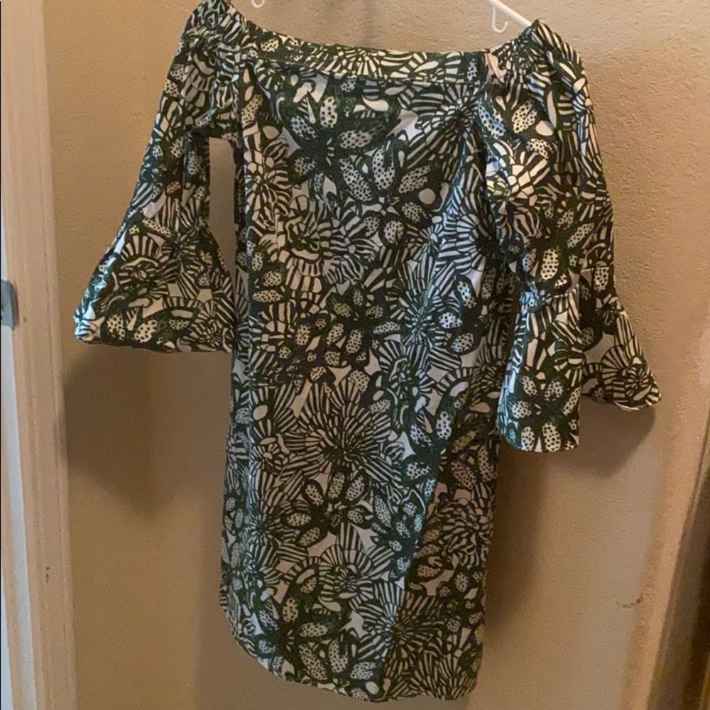 Beautiful bell sleeves dress
